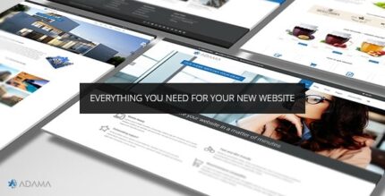 Adama – Tema WordPress multifuncional responsivo