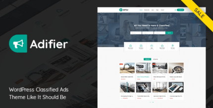Adifier – Tema de anúncios classificados