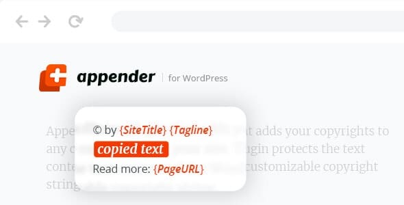 Appender – Copycat Content Protection for WordPress_644366577196b.jpeg