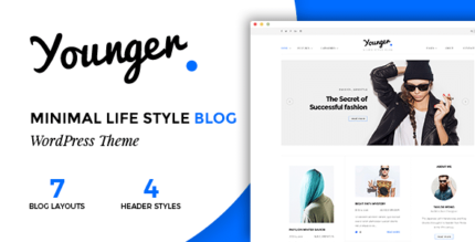 Blogger mais jovem – Tema de blog pessoal