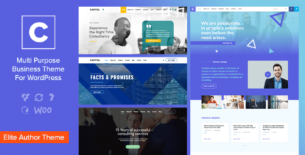 Capital – Tema WordPress de negócios multiuso
