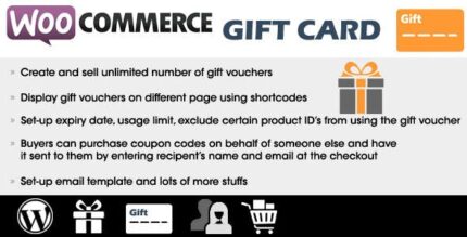 Cartão-presente WooCommerce
