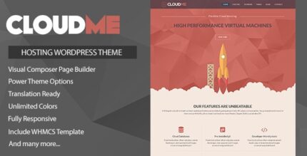 Cloudme Host – Tema de hospedagem WordPress