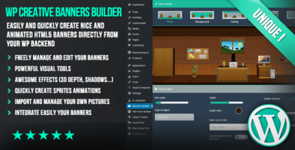 Construtor de banners criativos WP