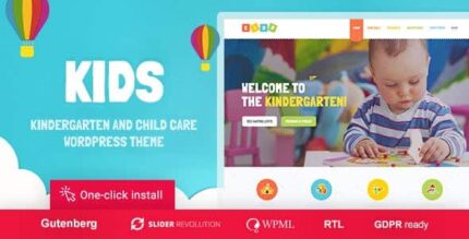 Crianças – Tema WordPress de creche e jardim de infância para crianças