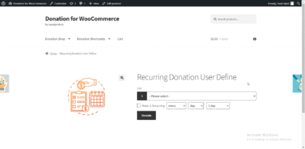 Doação para WooCommerce