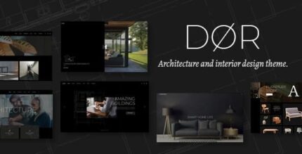 Dør – Tema de Arquitetura Moderna e Design de Interiores