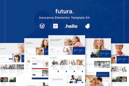 Futura – Template Kit Elementor de Seguros