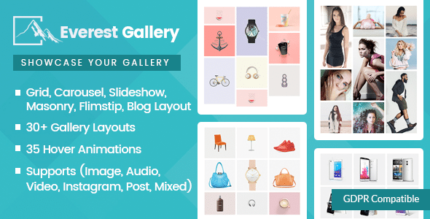 Galeria Everest – Plugin de Galeria WordPress Responsivo