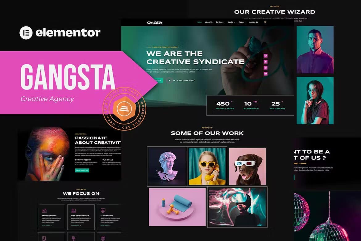 Gangsta – kit de modelo de elemento de agência criativa e portfólio_64440dd599c3c.jpeg