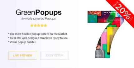 Green Popups – Popup Plugin for WordPress