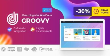 Groovy Mega Menu – Plugin de Mega Menu responsivo para WordPress