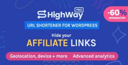 HighWayPro – Ultimate URL Shortener & Link Cloaker para WordPress