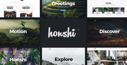 Honshi – Portfólio da Agência Elementor WordPress