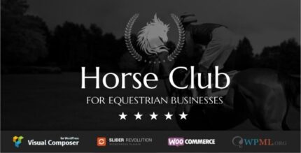 Horse Club – Tema WordPress Equestre
