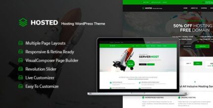 Hospedado – Tema de Hospedagem WordPress + WHMCS
