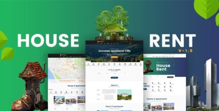 HouseRent – Tema WordPress de aluguel multiconceito