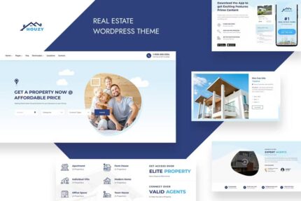 Houzy – Tema WordPress de imóveis