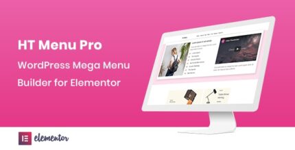 HT Menu Pro – WordPress Mega Menu Builder para Elementor
