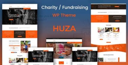 Huza – Tema WordPress responsivo à caridade