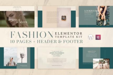 Infinity Fashioin – WooCommerce Elementor Template Kit