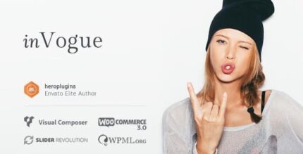 inVogue – Tema WordPress de compras de moda