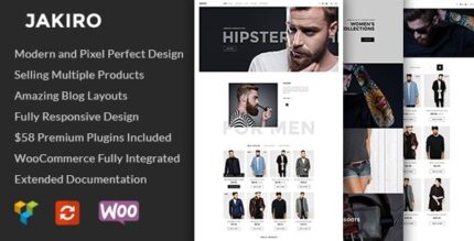 Jakiro – Tema WordPress para loja de moda