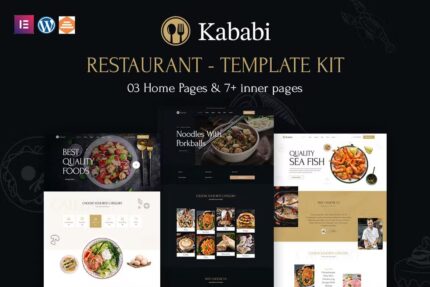 Kababi – Template Kit de restaurante Elementor