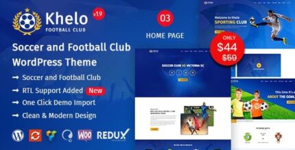 Khelo – Tema WordPress Futebol e Esportes
