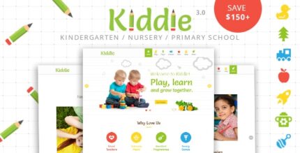 Kiddie – Tema WordPress para jardim de infância