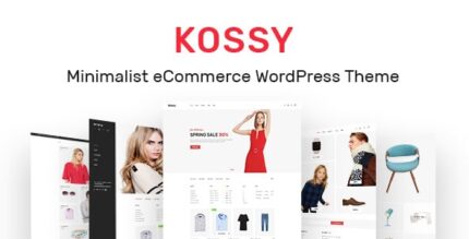 Kossy – Tema WordPress de comércio eletrônico minimalista