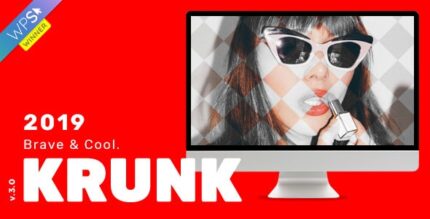 Krunk – Tema de blog WordPress corajoso e legal