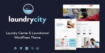 Lavanderia Cidade | Tema WordPress de serviços de limpeza a seco
