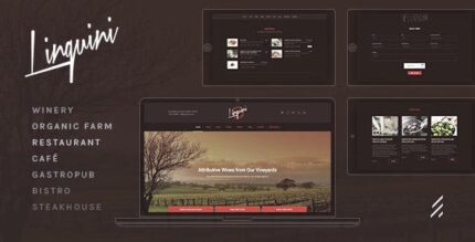 Linguini — Tema WordPress de restaurante
