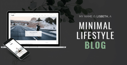 Lisbeth – Um tema de blog WordPress responsivo para estilo de vida