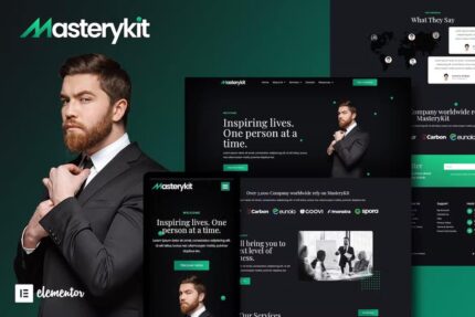 MasteryKit – Treinador de Negócios Elementor Template Kit