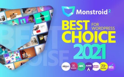 Monstroid2 – Tema multiuso modular WordPress Elementor
