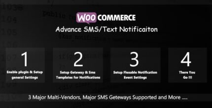 Notificação de SMS/Texto WooCommerce Advance