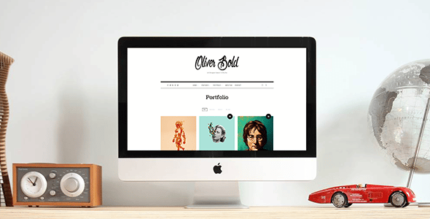 Oliver – Tema WordPress de Portfólio Clássico