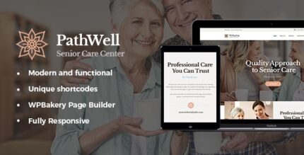 PathWell | Um tema WordPress de Hospital de Cuidados Idosos