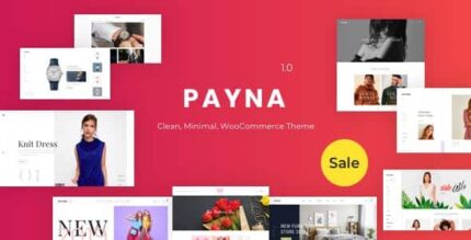 Payna – Tema WooCommerce limpo e mínimo