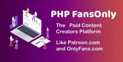 PHP FansOnly Patrons – plataforma de criadores de conteúdo pago