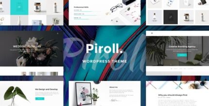 Piroll – Tema WordPress de portfólio