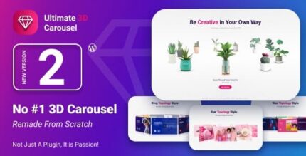 Plugin de Wordpress de carrossel 3D definitivo