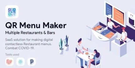 QR Menu Maker – SaaS – Menus de restaurante qr sem contato