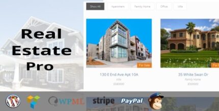 Real Estate Pro – Plugin WordPress