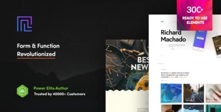 Revolution – Tema WordPress Multifuncional Criativo