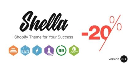 Shella – Tema Shopify multiuso. Rápido, limpo e flexível. SO 2.0