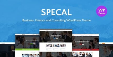 Specal – Tema WordPress Financeiro e de Consultoria