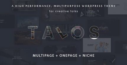 Talos – Tema WordPress Multiuso Criativo